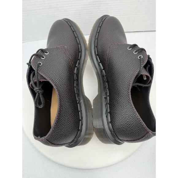DR. MARTENS 1461 Womens Size 8 Pebble Grain Oxblood Brown Derby  Loafers Shoes - Picture 7 of 11